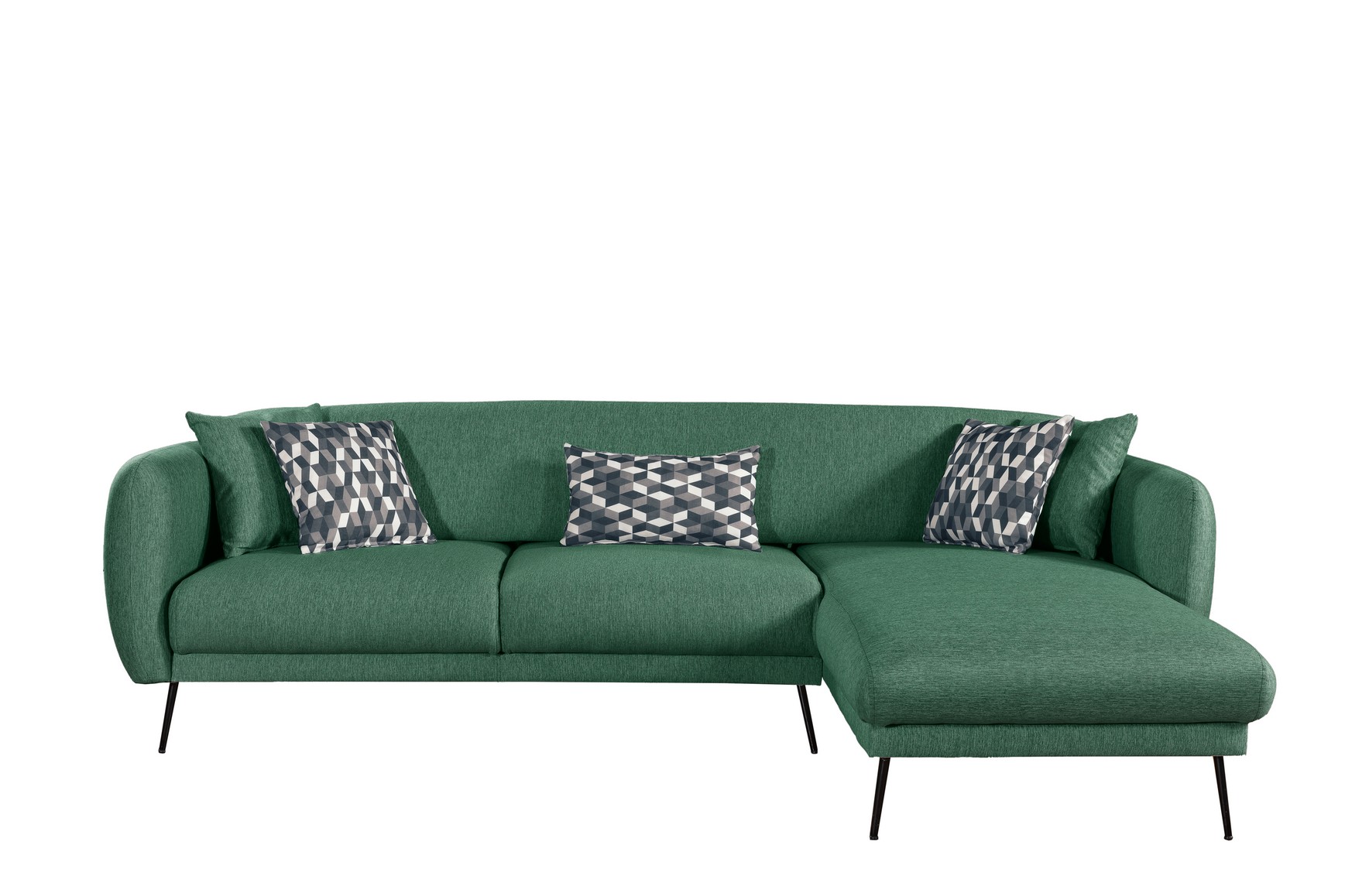 Extandable Corner Sofa Green
